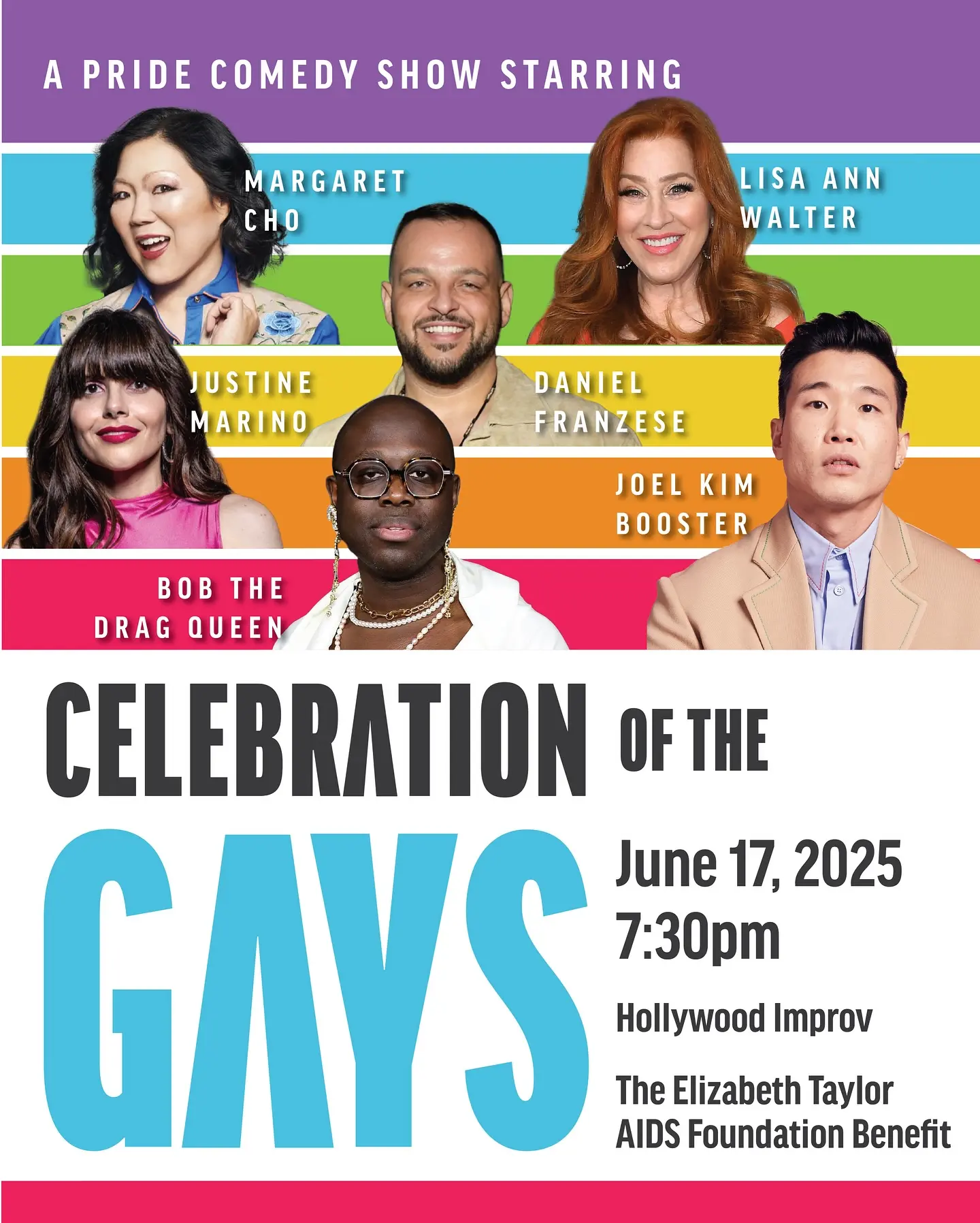 Pride Laughs: Celebration of the Gays Show Lineup Revealed Campy night at Hollywood Improv with top comics, drag star Morgan McMichaels and charity.