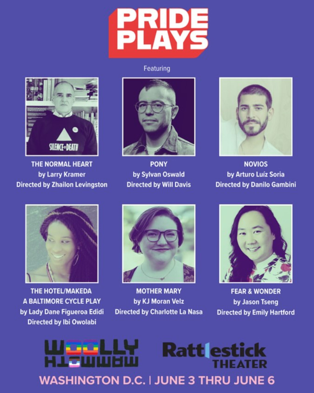Pride Plays 2025 Celebrates Queer History In D.C. Queer artists unite in Washington D.C. for a landmark celebration of history and future!!