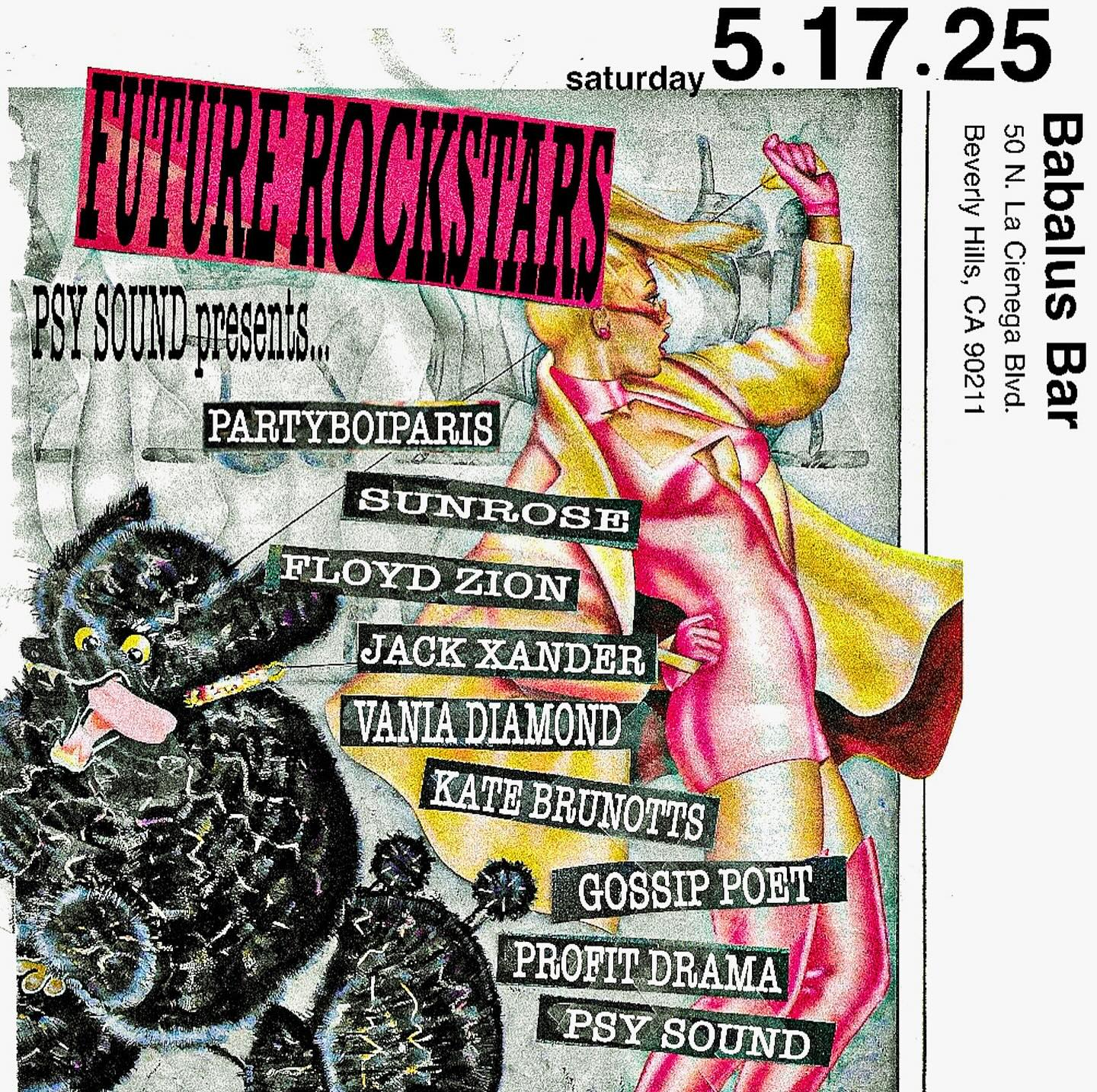 PsySound Future Rockstars at Babalus Bar This Saturday