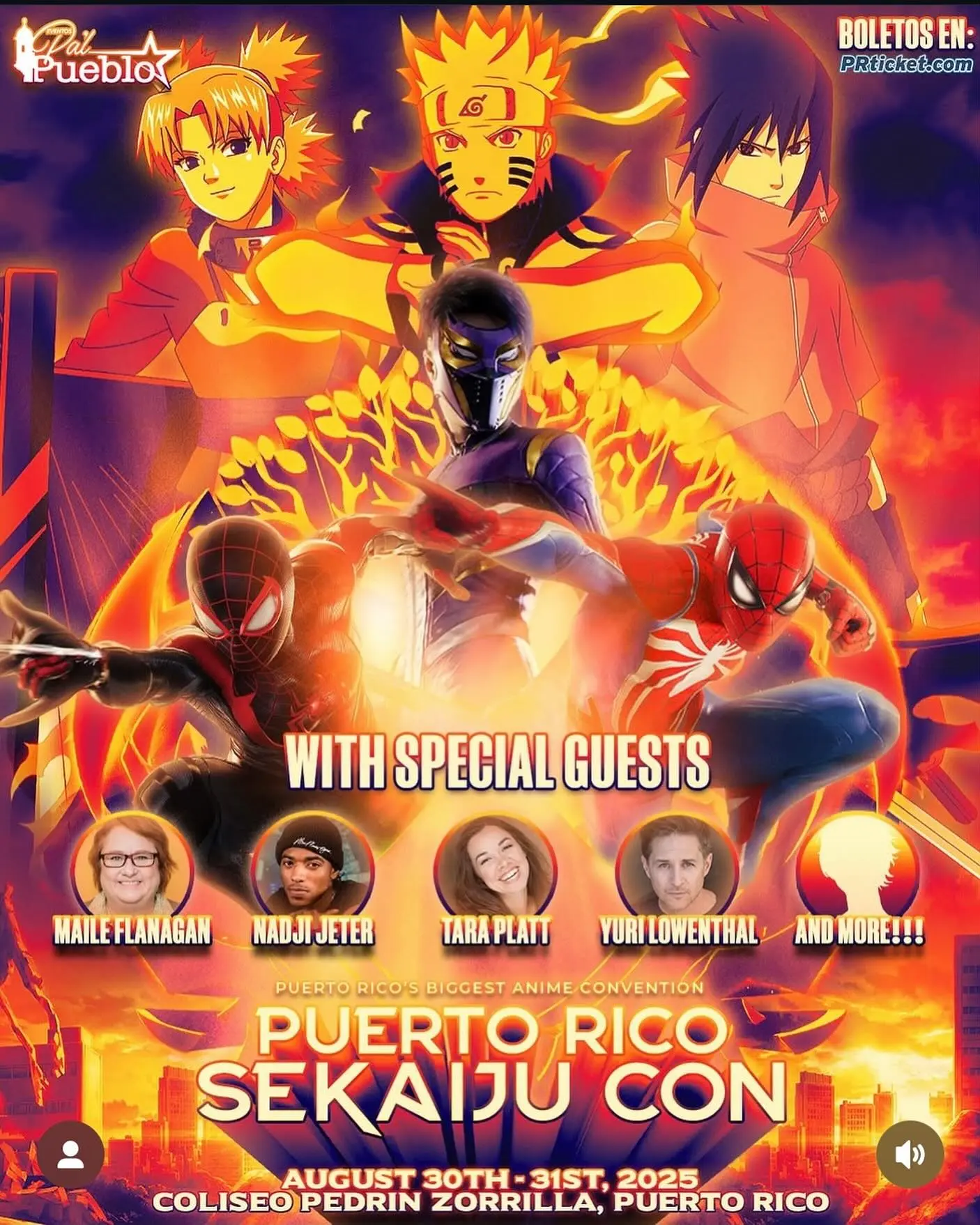 Puerto Rico Sekaiju Con Returns With Star-Studded Lineup Puerto Rico hosts top anime panels, celeb voices, cosplay battles, and many epic surprises!