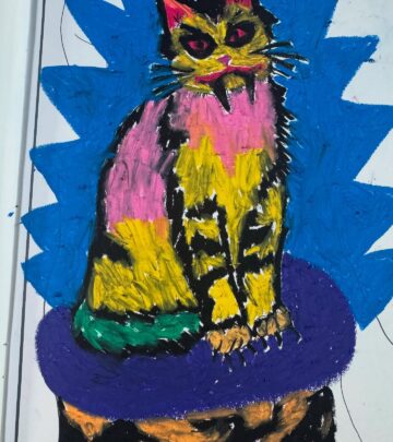 Punk Rock Cat: Christina P. Showcases Edgy Feline Style