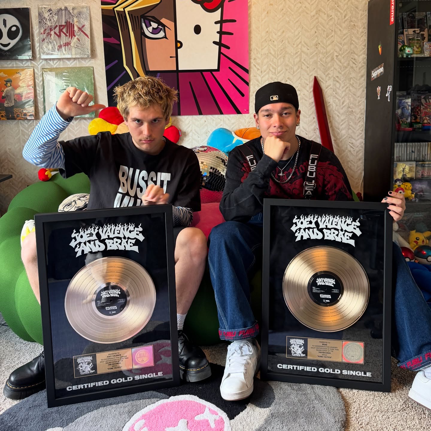 Punk Tactics Go Gold: New Music Tease From JVB Trailblazing punk vibes shine as JVB celebrates gold and teases new tunes next month here