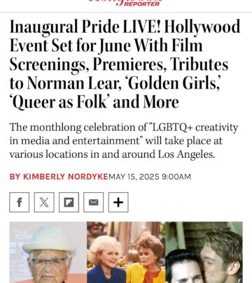 Celebrate QAF’s 25th with Robert Gant, honoring legends at a vibrant June Pride event! Now