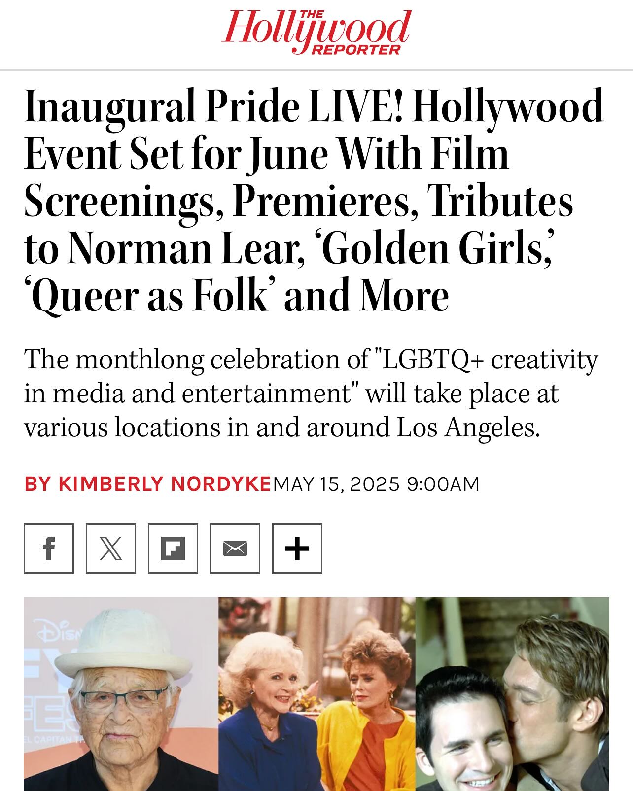 Queer As Folk 25th Anniversary Celebration Celebrate QAF’s 25th with Robert Gant, honoring legends at a vibrant June Pride event! Now