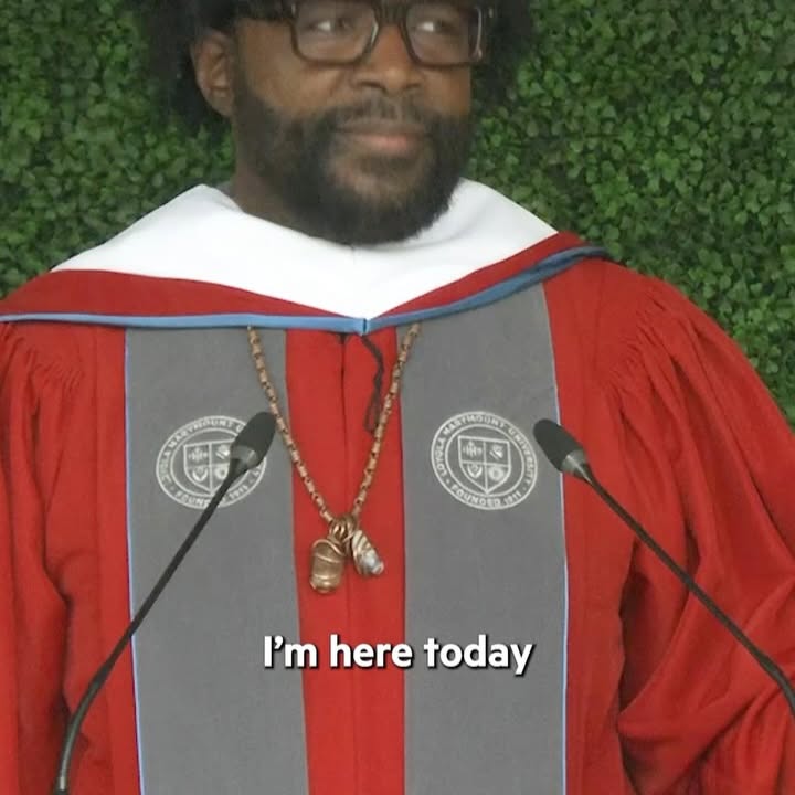 Questlove Inspires Grads With Heartfelt Commencement Speech