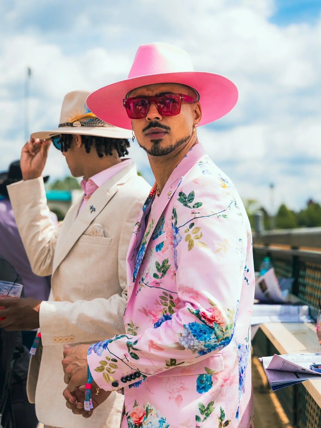 Quincy flaunts winning style with edgy flair and bold humor on his latest IG post today!!