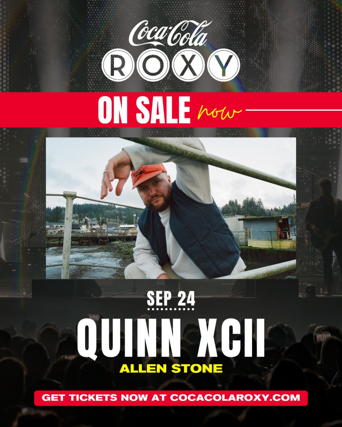 Quinn XCII: Look! I’m Alive Tour at Roxy Secure your spot for an epic night as Quinn XCII and Allen Stone set the stage on Sept 24!