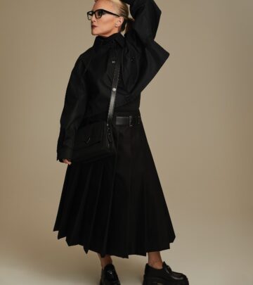 Rachael Harris Stuns With Prada-Inspired Post