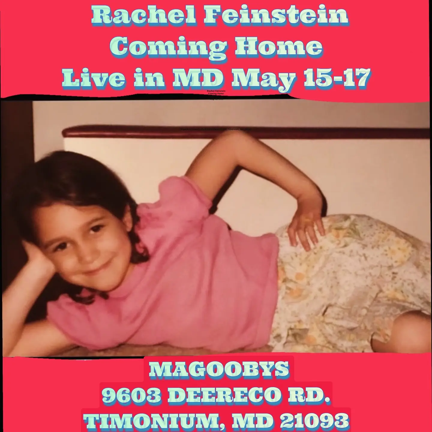 Rachel Feinstein Revisits Maryland Comedian Rachel Feinstein revisits Maryland, blending hometown vibes with edgy wit at 8pm!