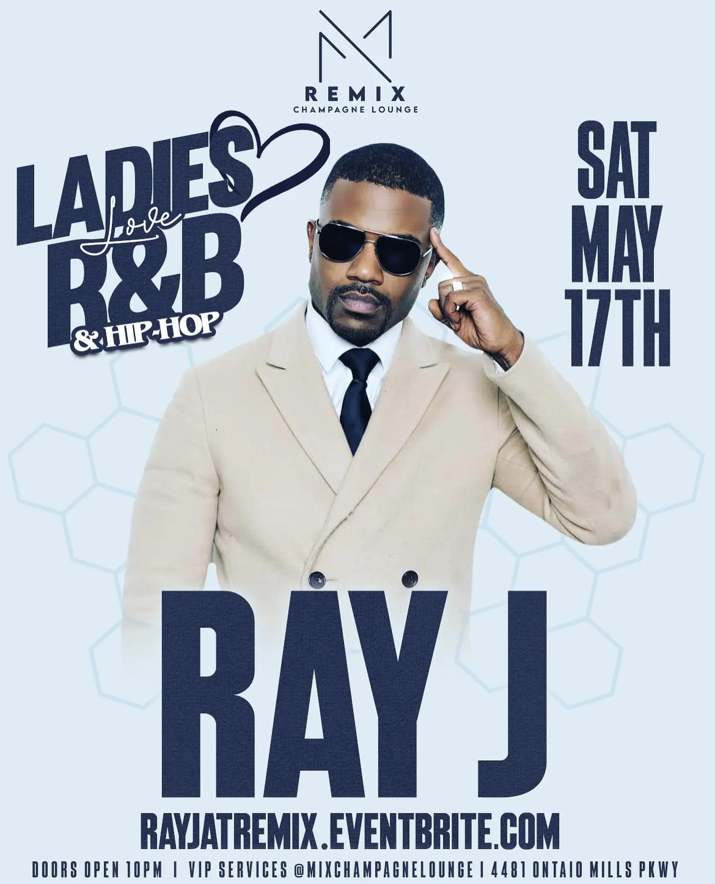 Ray J Sparks Upcoming Streaming Event Ray J gears up for a Saturday Twitch streaming bash with Mix Champagne Lounge and Bosslady.