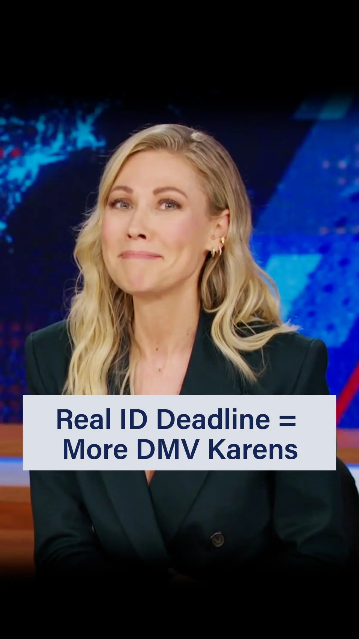 Desi Lydic’s tweet on the Real ID deadline sparks humor, urging call for Karen Guard now!!