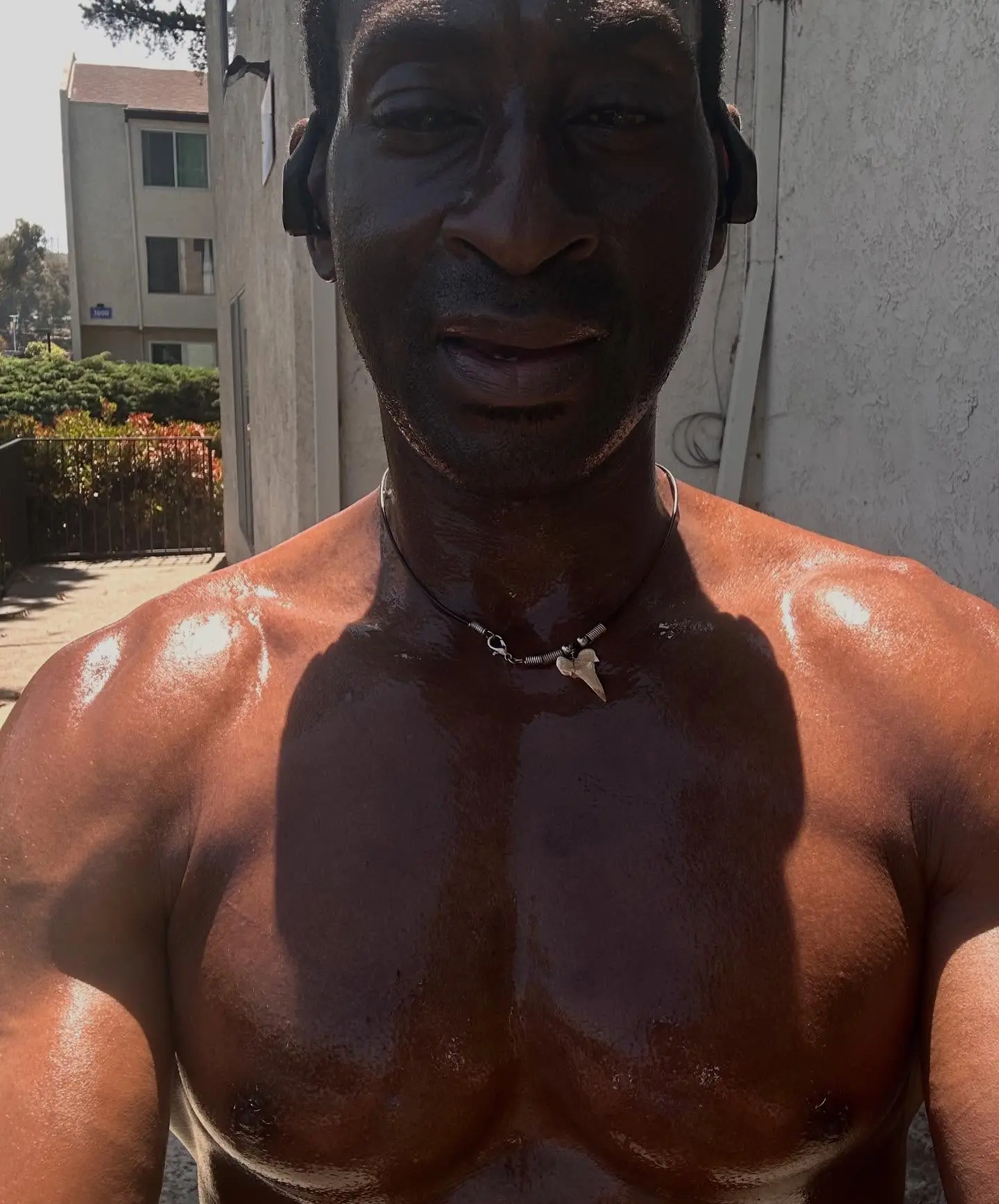 Real Mike Estime Sets Morning Run Goals Morning meditative run energizes well-known comedian as he mimics legendary athletic drive.