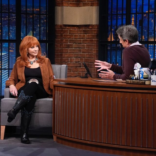 Reba McEntire Returns To Late Night In A Memorable Visit