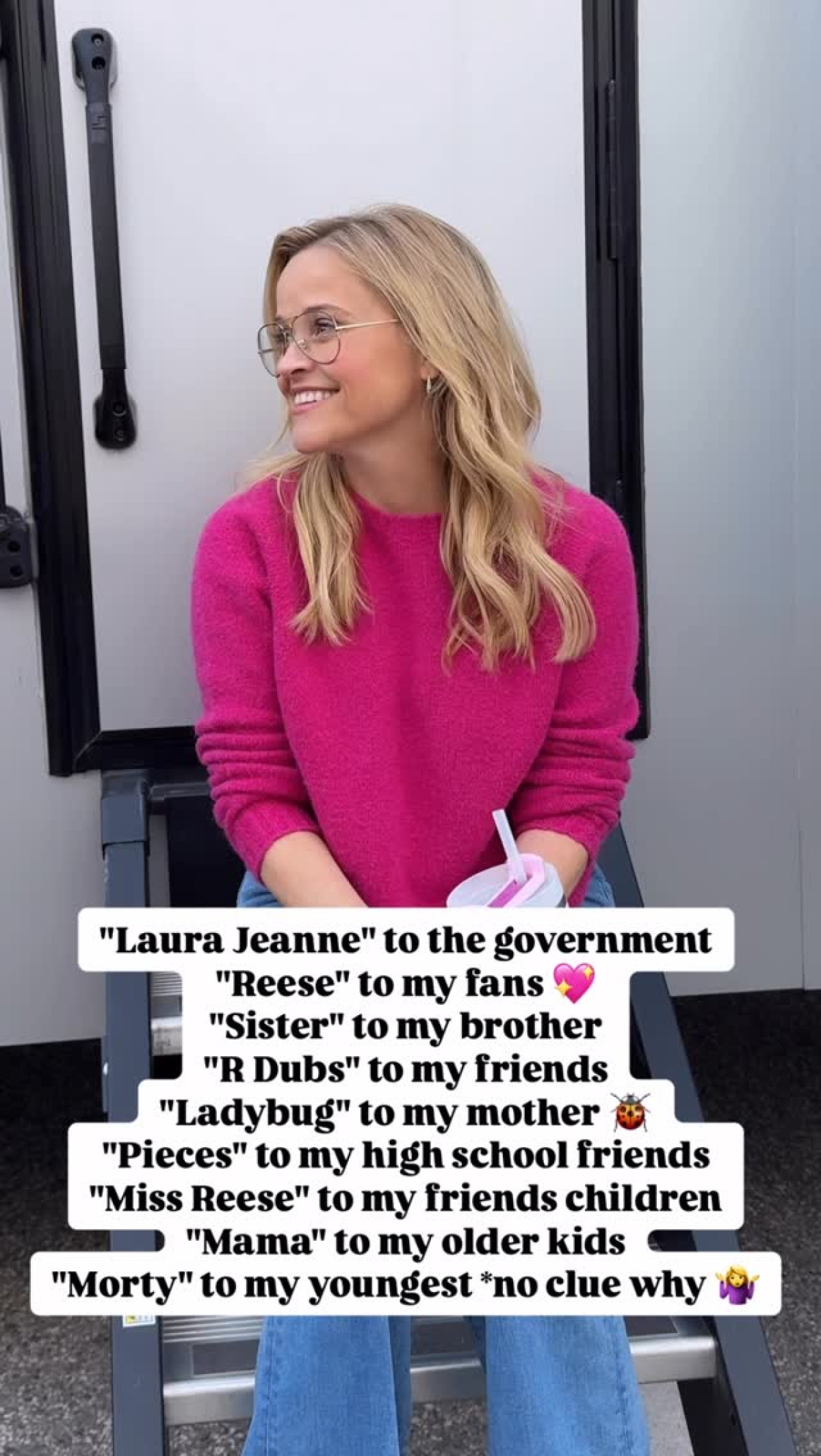 The Oscar-winner's quirky post sparks smiles as she fuses humor with a pop culture twist!