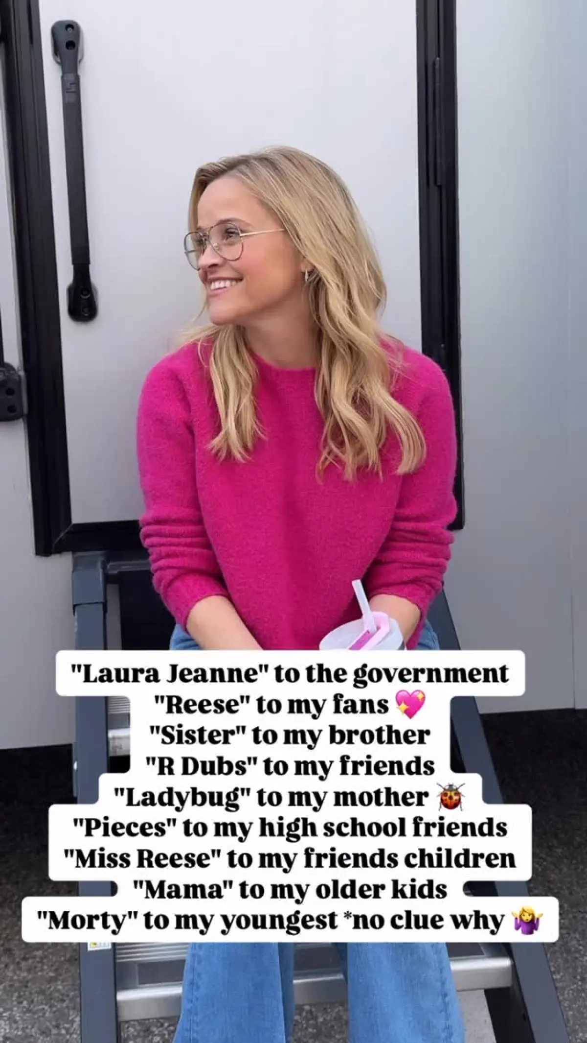 The Oscar-winner's quirky post sparks smiles as she fuses humor with a pop culture twist!