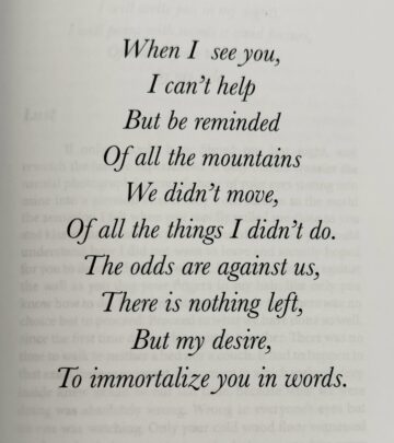 Mirtha Michelle Reflecting On World Poetry Month