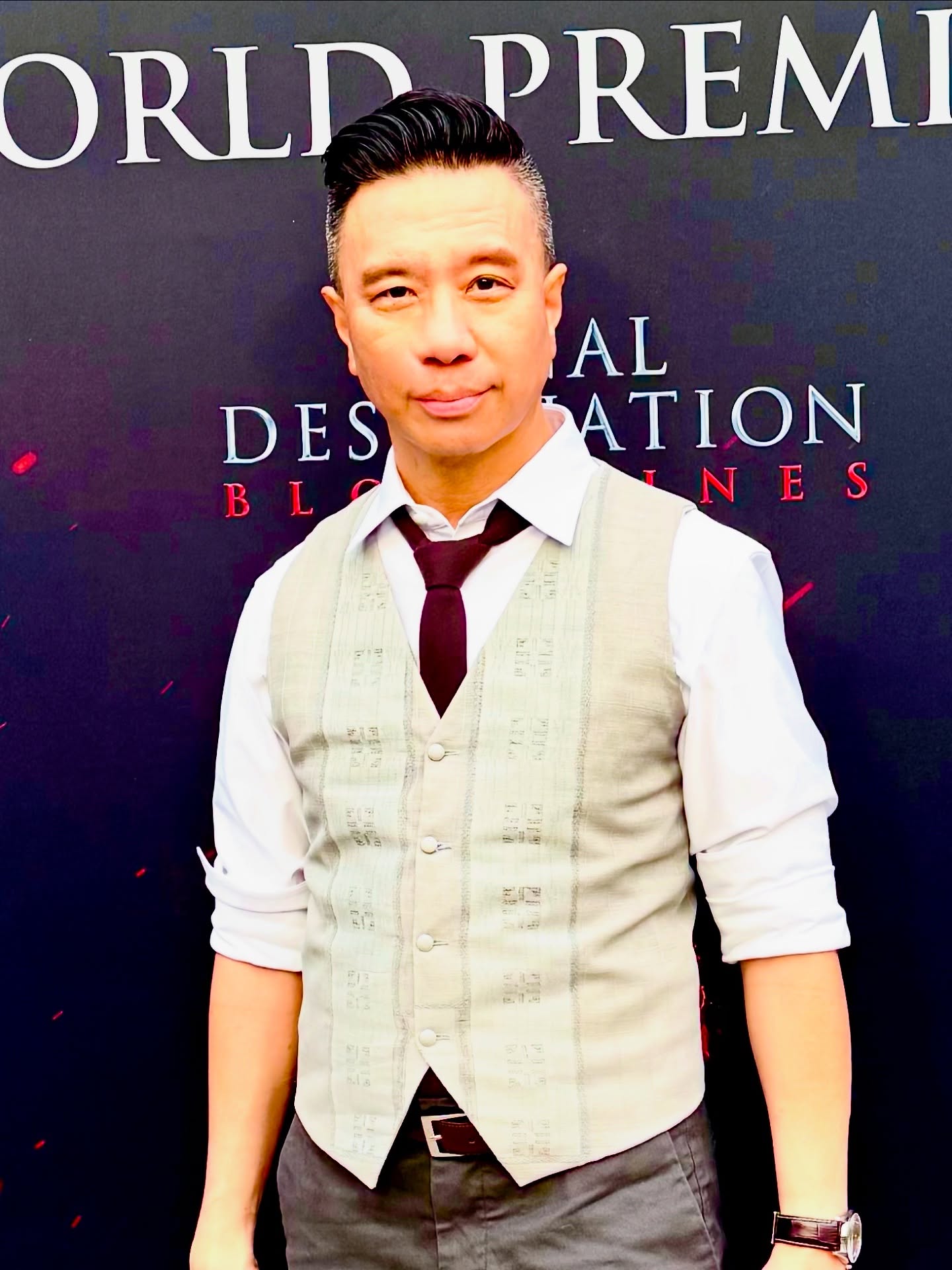 Reggie Lee Shines At Final Destination Bloodlines Premiere