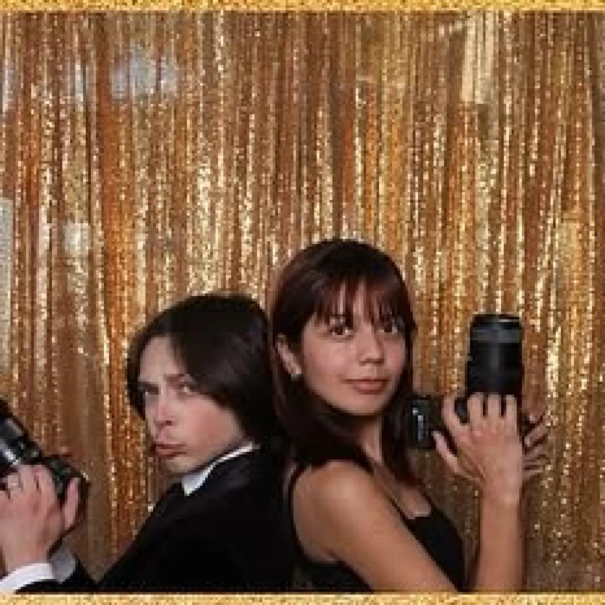 Reid Miller’s Photo Booth Antics With Wife Go Viral Star and spouse turn event spot into playground, sharing endearing candid goofy love snaps