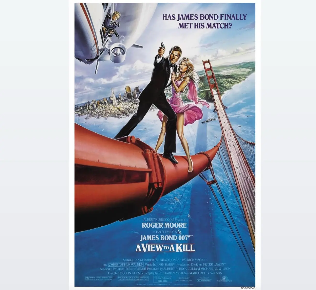 Remembering 1985’s A View to a Kill Fans fondly recall Roger Moore’s 007 caper on its big-screen opening weekend decades later