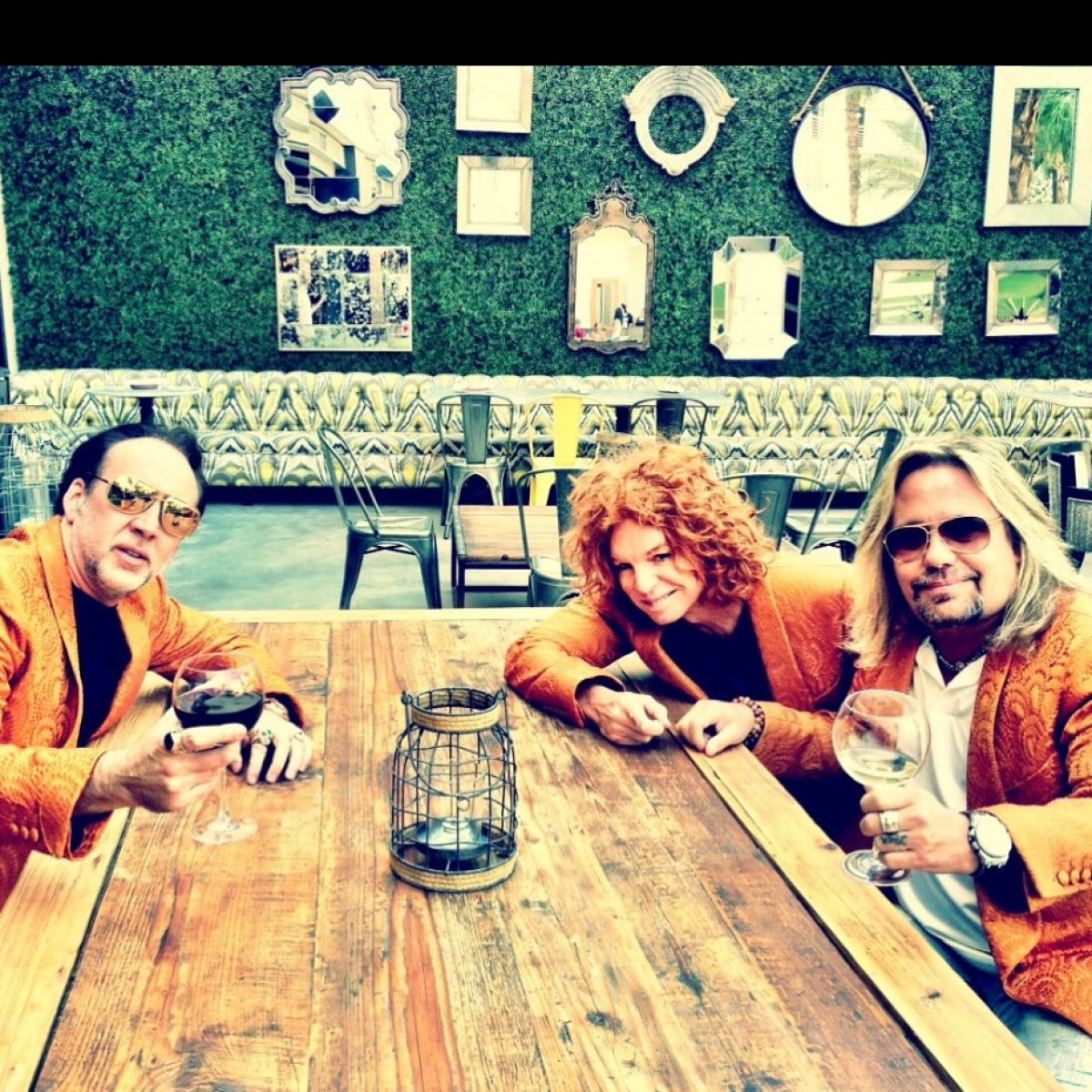 Reunion Vibes With Nic Cage, Carrot Top And Motley Crue Carrot Top’s throwback post unites icons in an electrifying nod to rock history & FunTime!