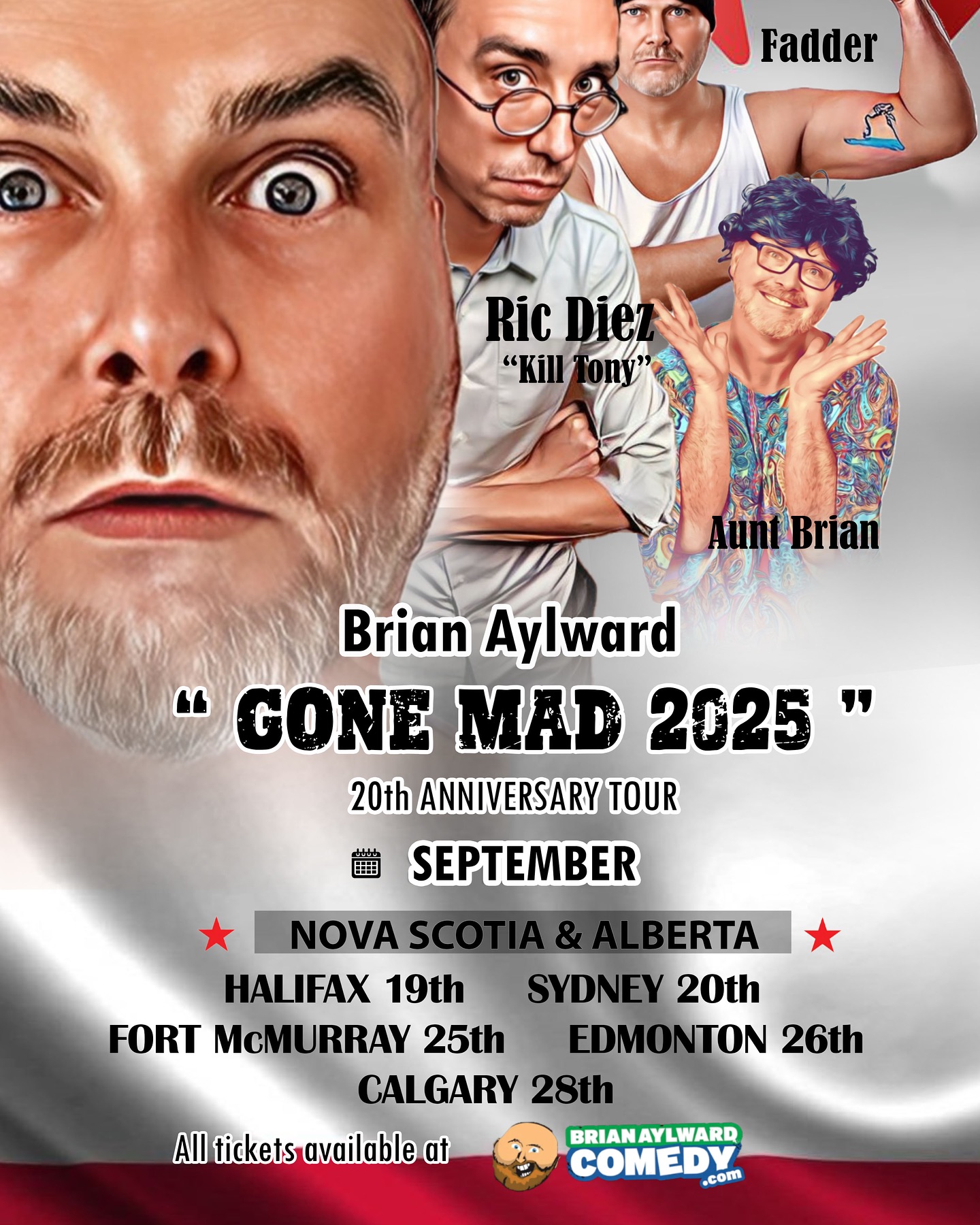 Ric Diez Joins Brian Aylward’s Gone Mad 2025 Tour Spanish comic's golden ticket win fuels limited touring stint with fresh new material now.