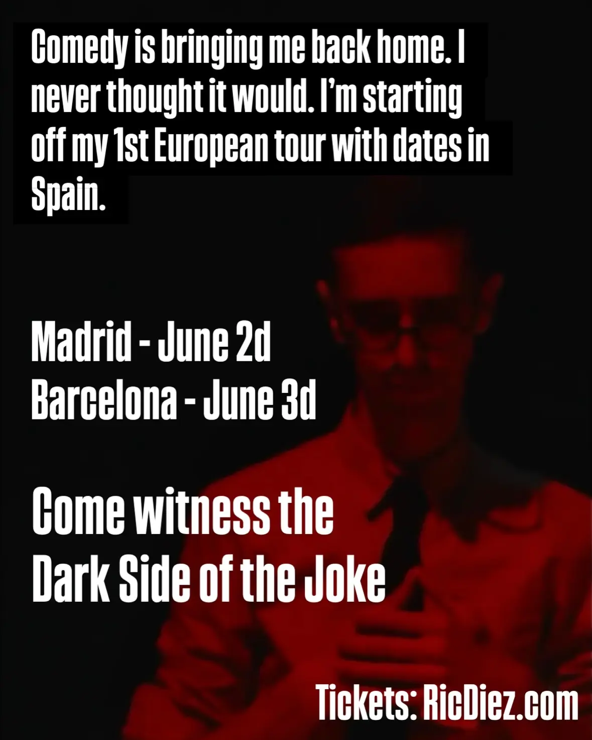 Ric Diez Kicks Off European Tour in Madrid and Barcelona