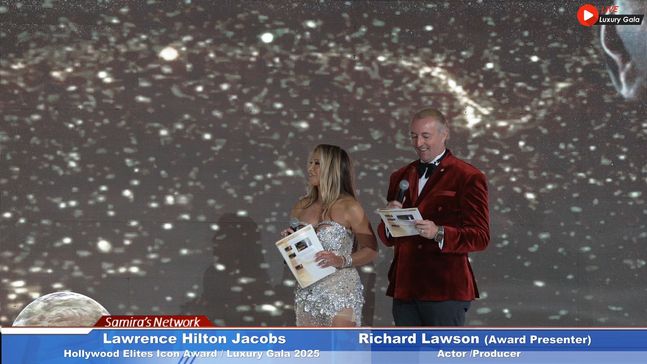 Richard Lawson Shines At Luxury Gala 2025 The star-studded event saw a memorable red carpet interview and prestigious awards moment.