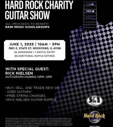 Rick Nielsen Returns At Rockford Charity Guitar Show