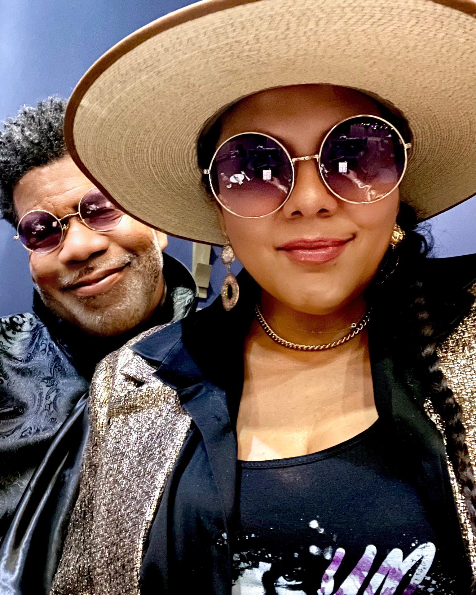 Funk-filled romance lights up Pala Casino as Ricky Freeze Smith and wife enchant on stage.