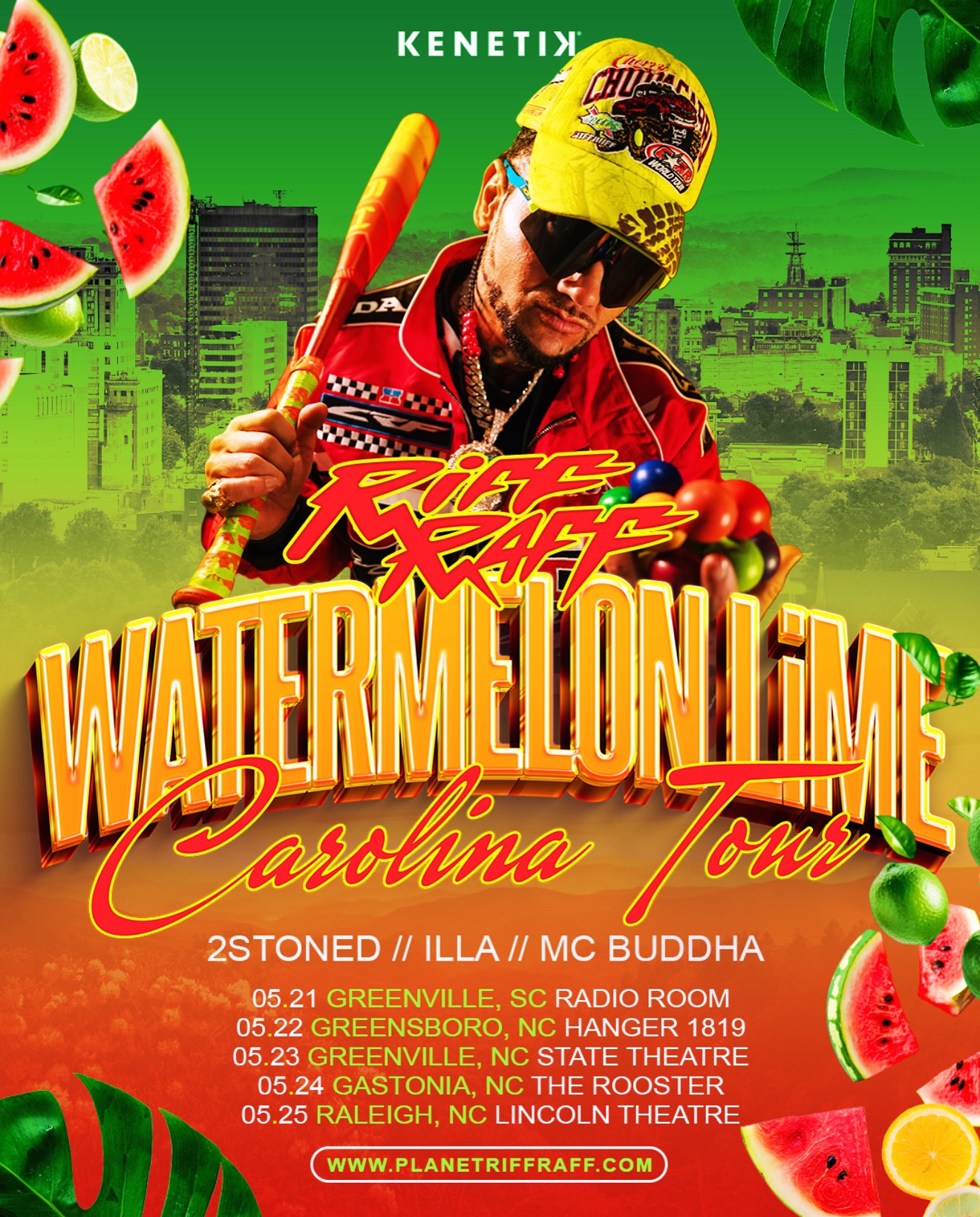 Riff Raff And Friends Ignite Carolina’s Stage Live fresh tracks with exclusive merch and dynamic performance energy for devoted music enthusiasts.