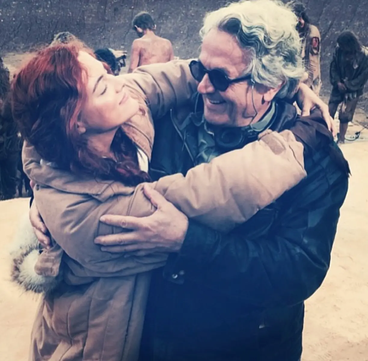 Riley Keough reveals vintage BTS moments from the film, marking 10 years of epic action!!!