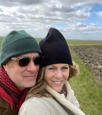 Rita Wilson Celebrates 37th Anniversary
