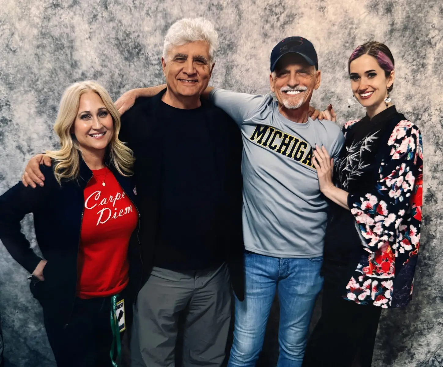 Celebrated voice actor embraces Kalamazoo with a charming snapshot that echoes his legacy!