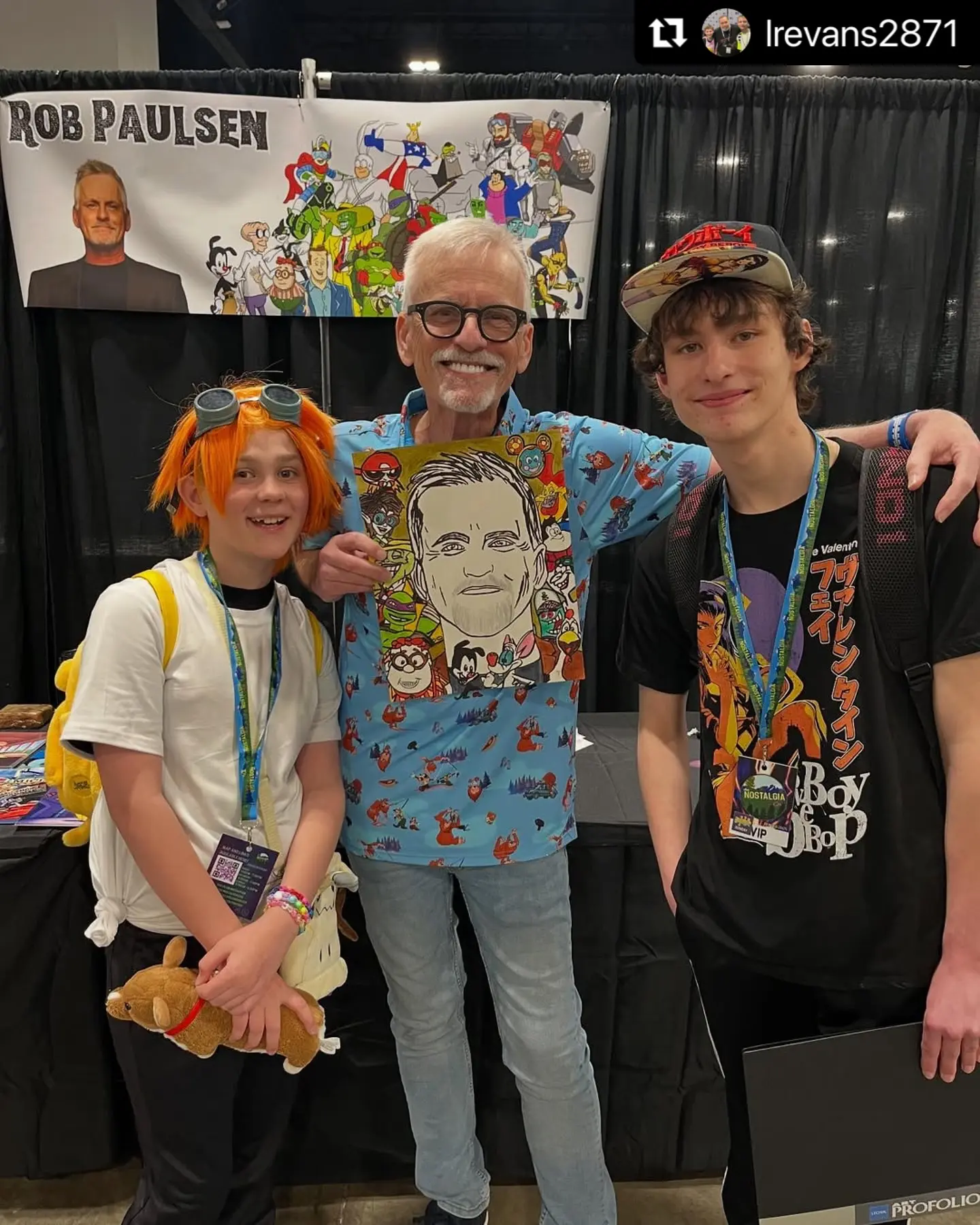 Rob Paulsen Thanks Denver Fans at Nostalgia Con