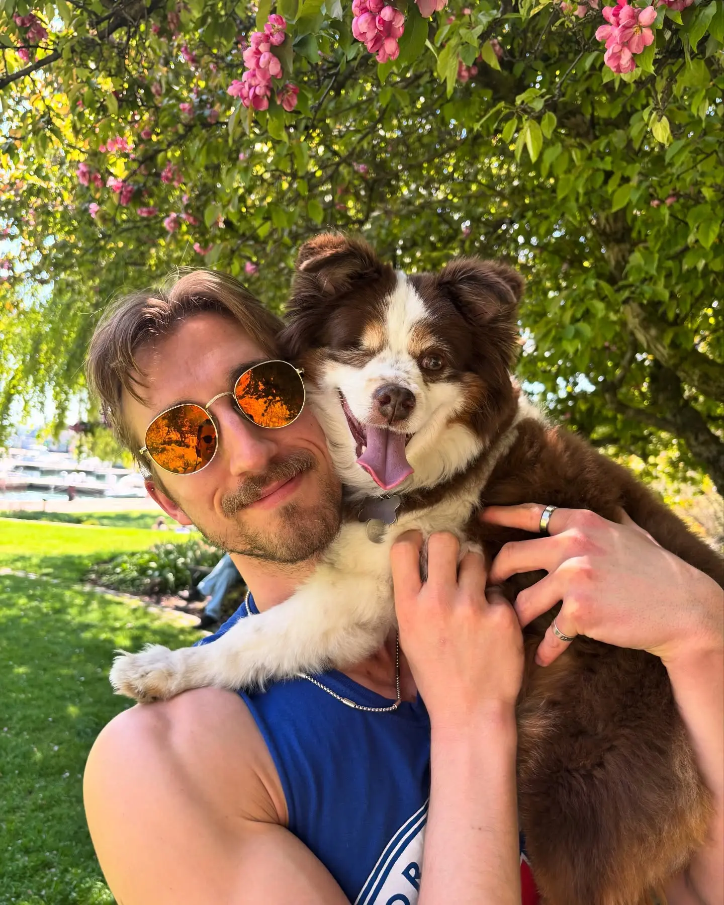 Robbie Fairchild’s Blossoming Reunion With His Boys An intimate social media moment capturing a warm welcome among dear mates and vivid bloom!