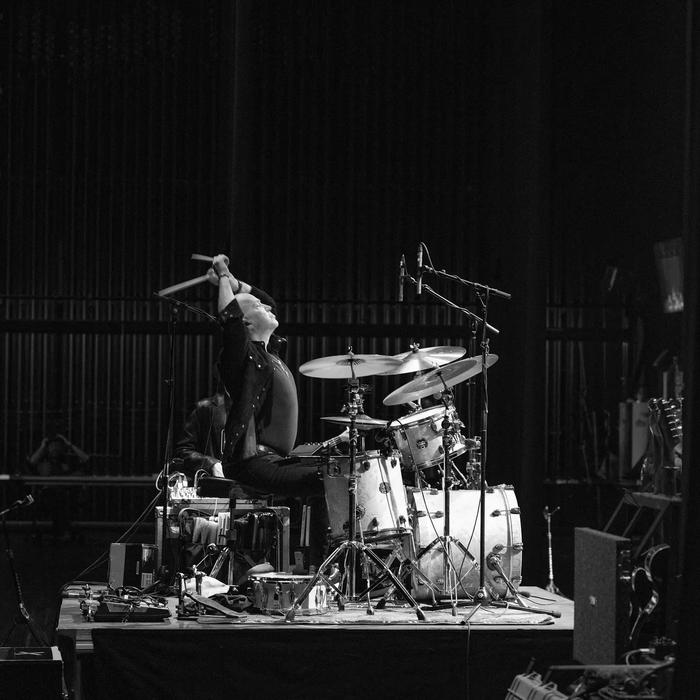 Robert Earl Keen Honors Drummer Tom Van Schaik on Birthday