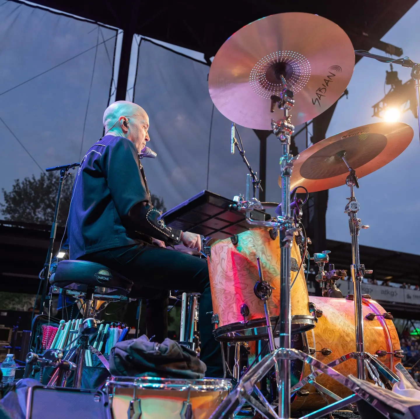 Robert Earl Keen Honors Drummer Tom Van Schaik on Birthday