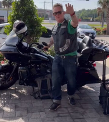 Storming through rain and highways, Robert Patrick rides hard to Atlanta for filming Tulsa King.