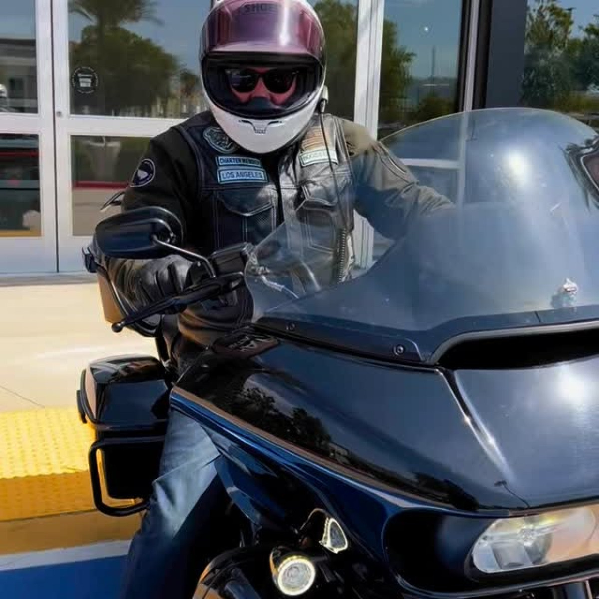 Robert Patrick Prepped For Ride For Heroes Robert Patrick gears up on his Harley for a charity ride, supporting heroes on every road.