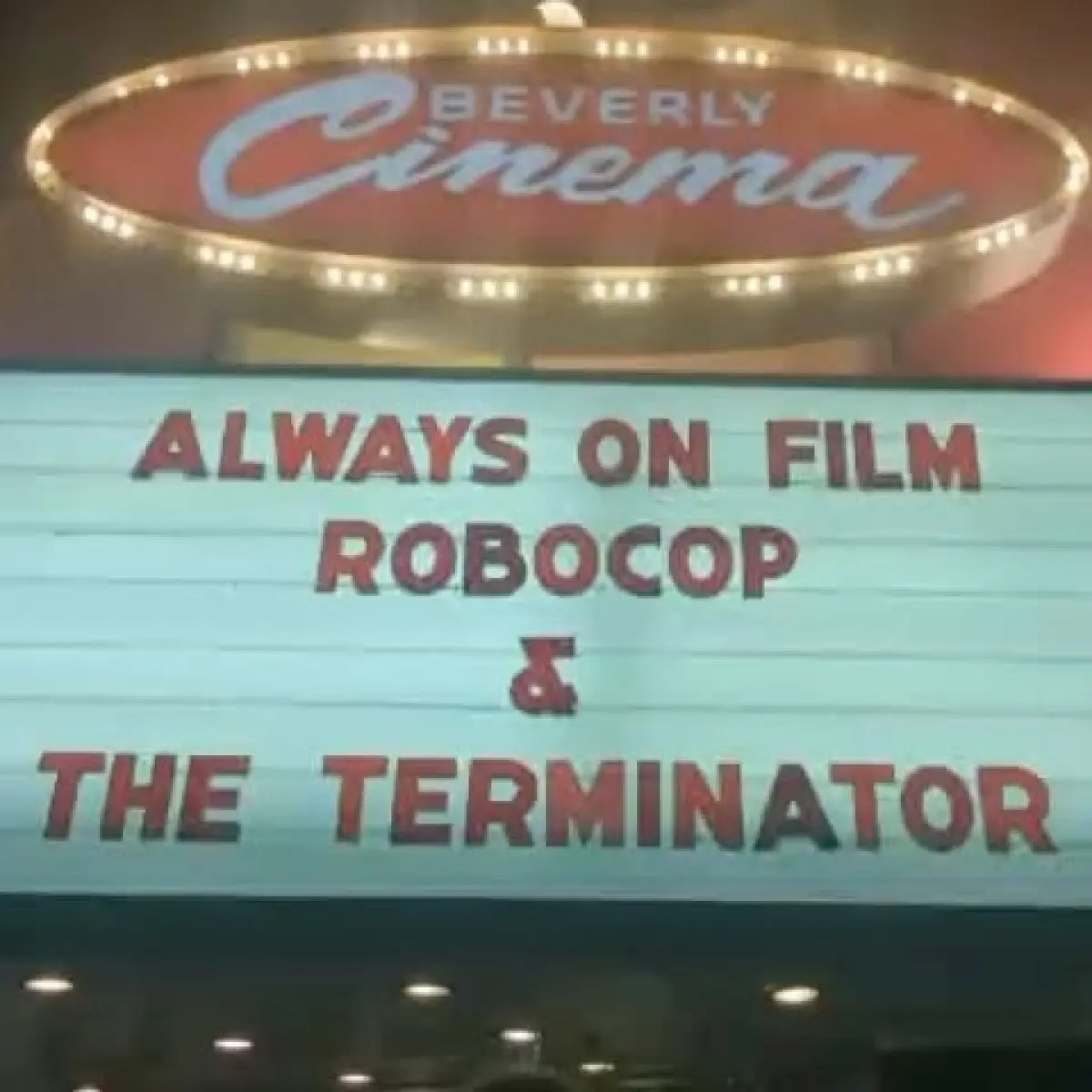 RoboCop Returns for Two Nights at New Beverly Experience 1987’s sci-fi classic on 35mm at iconic LA’s New Beverly cinema for two nights.