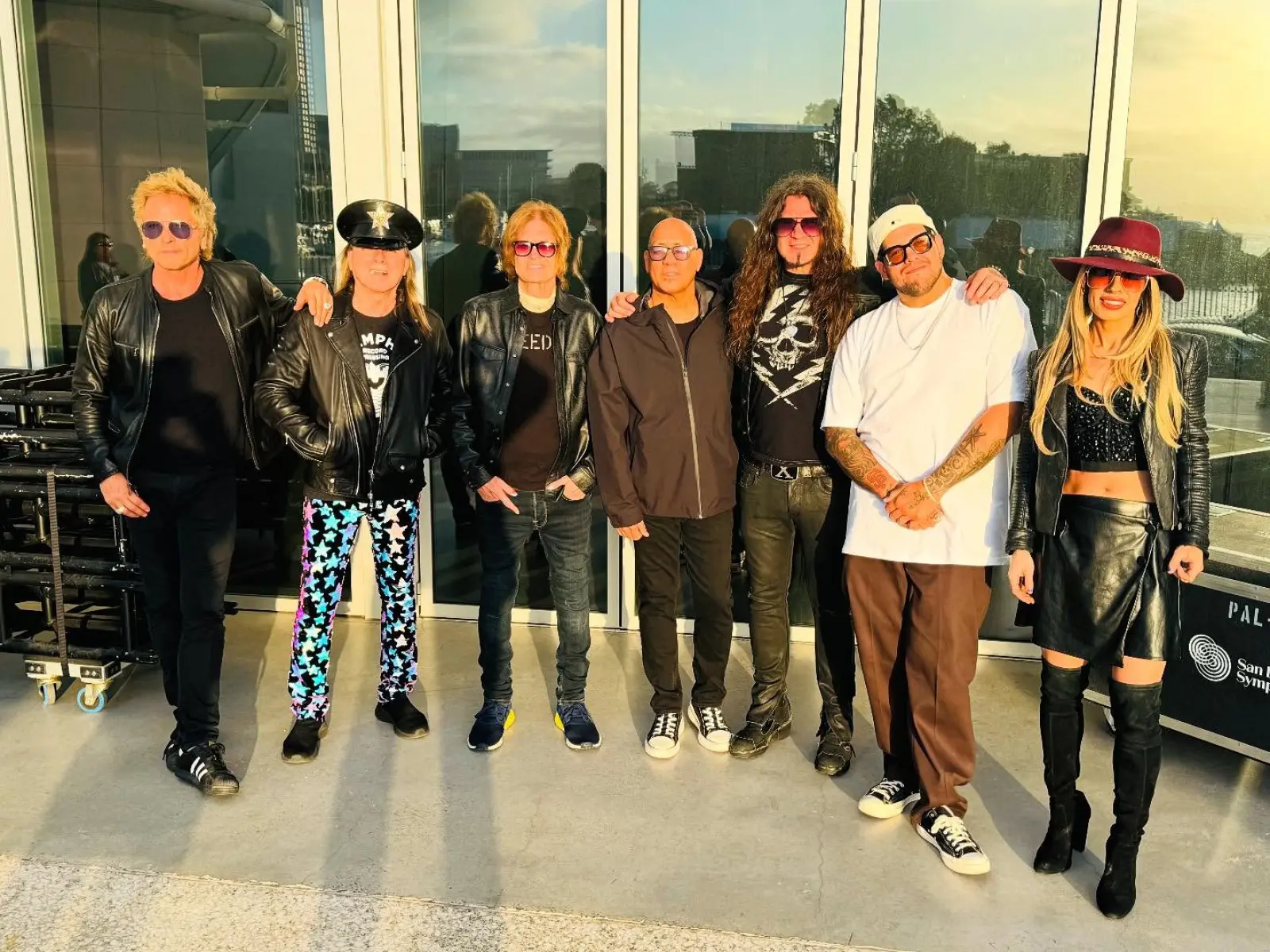 An exclusive glimpse into a night of electric rock vibes with family ties in SD.