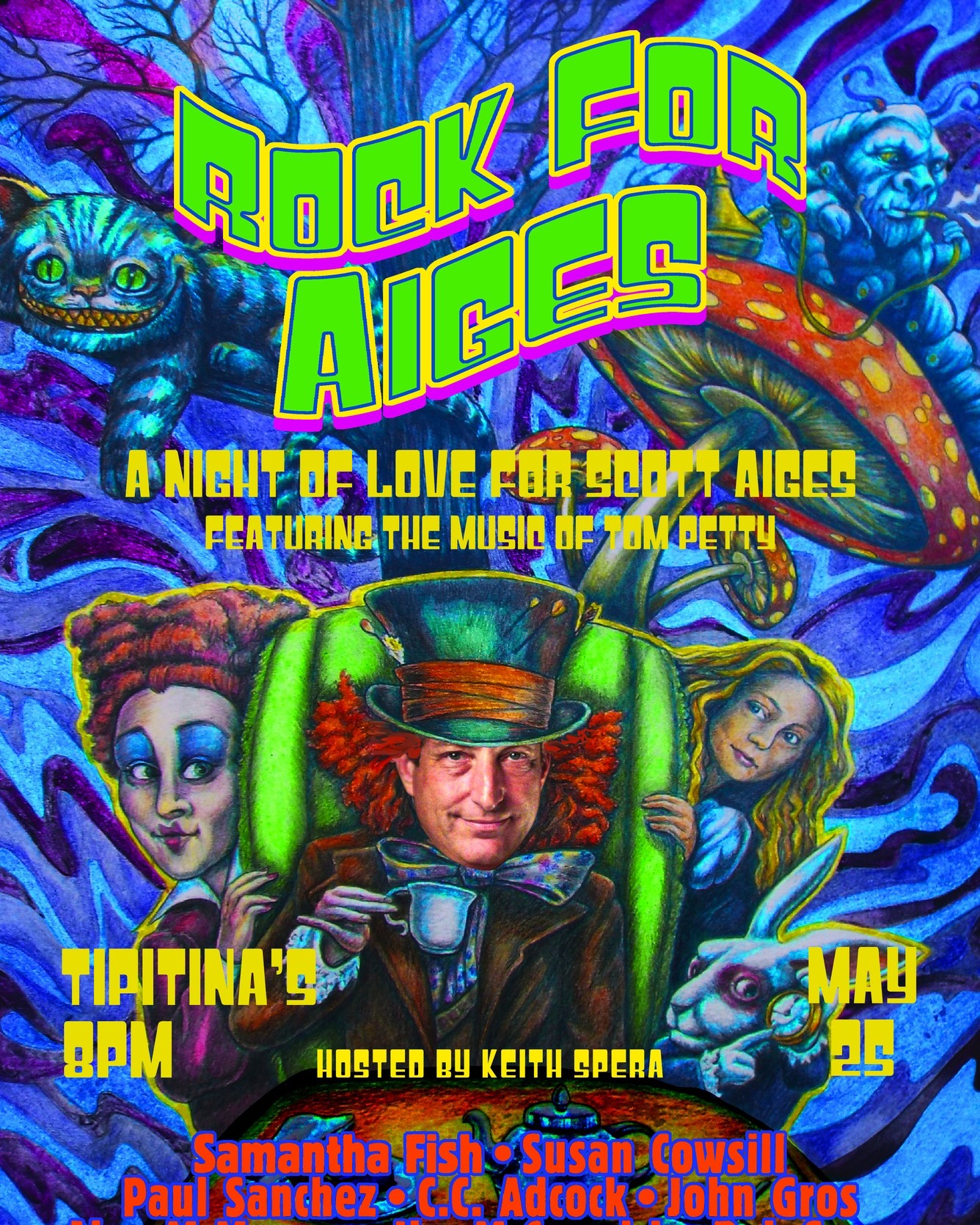 A night of heartfelt tunes, surprise guests, and shared memories in honor of Scott Aiges.!