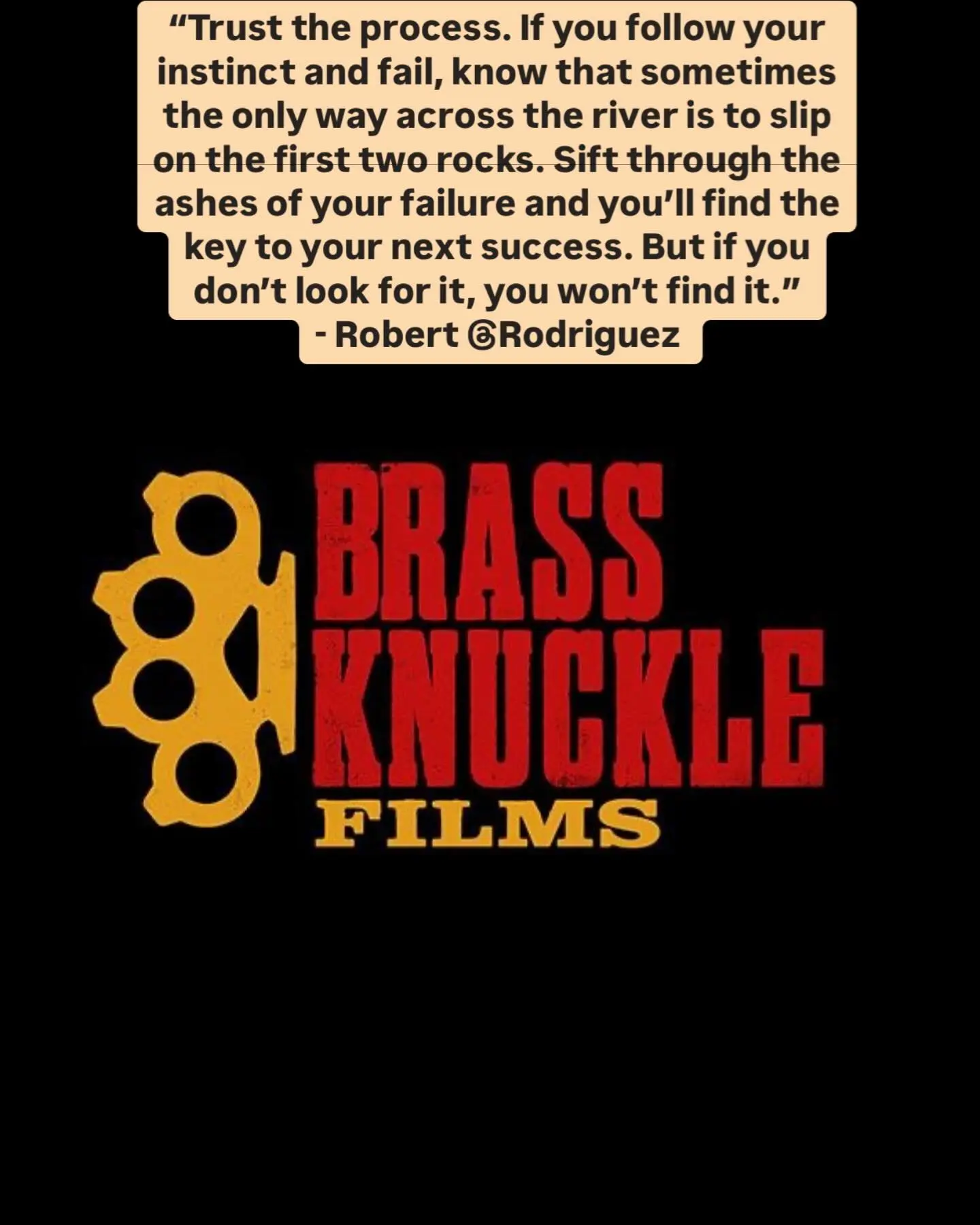 Rodriguez Inspires: Trusting Failure Opens New Doors Embrace missteps and seize success: Robert Rodriguez shares his candid wisdom to win big!!