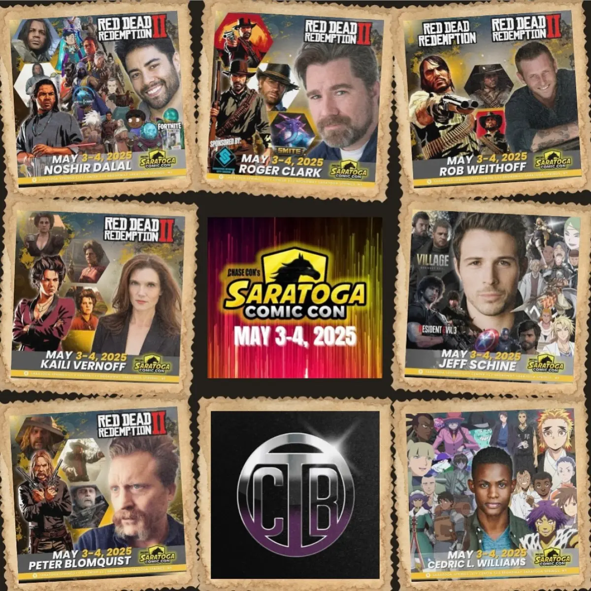 Roger Clark Leads Star-Studded Event In Saratoga Springs Get autographs and selfies with top stars at a dynamic weekend event in Saratoga Springs!!