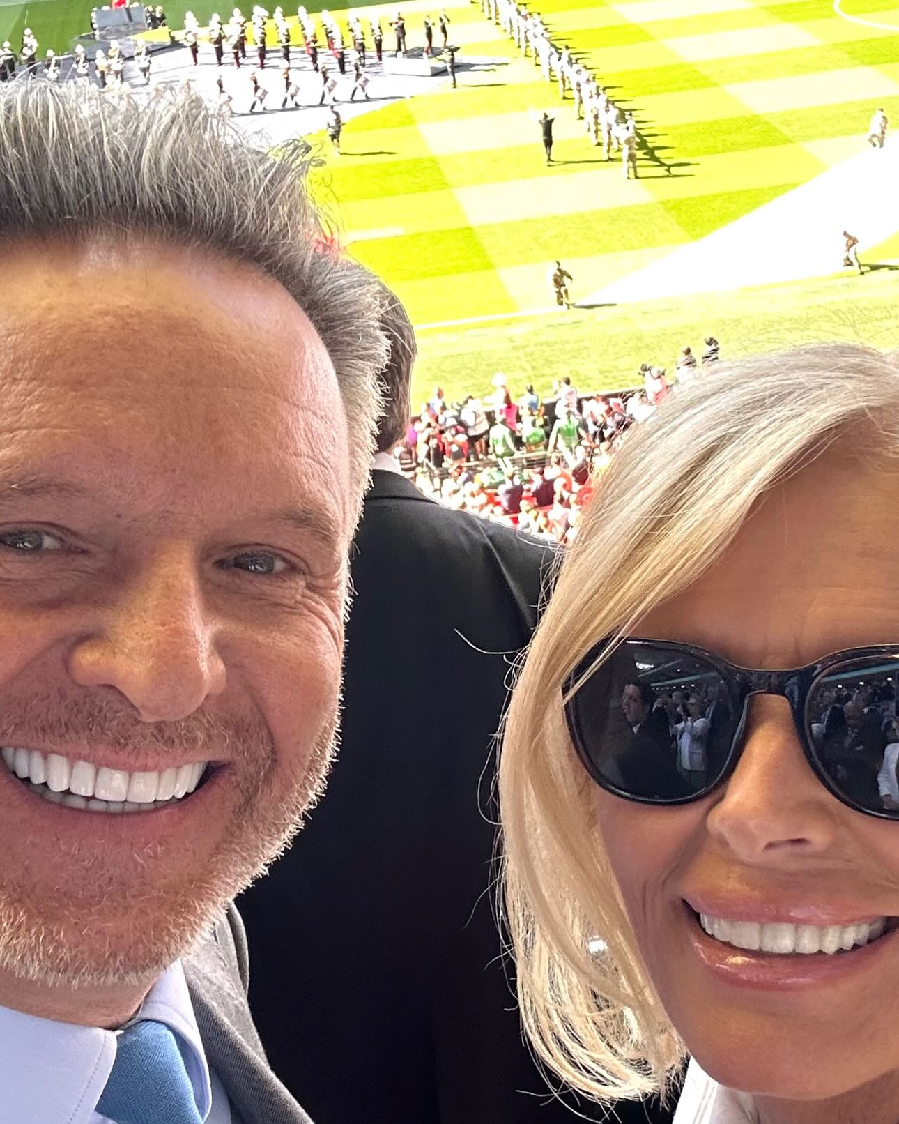 Roma Downey Shines at Wembley FA Cup Final