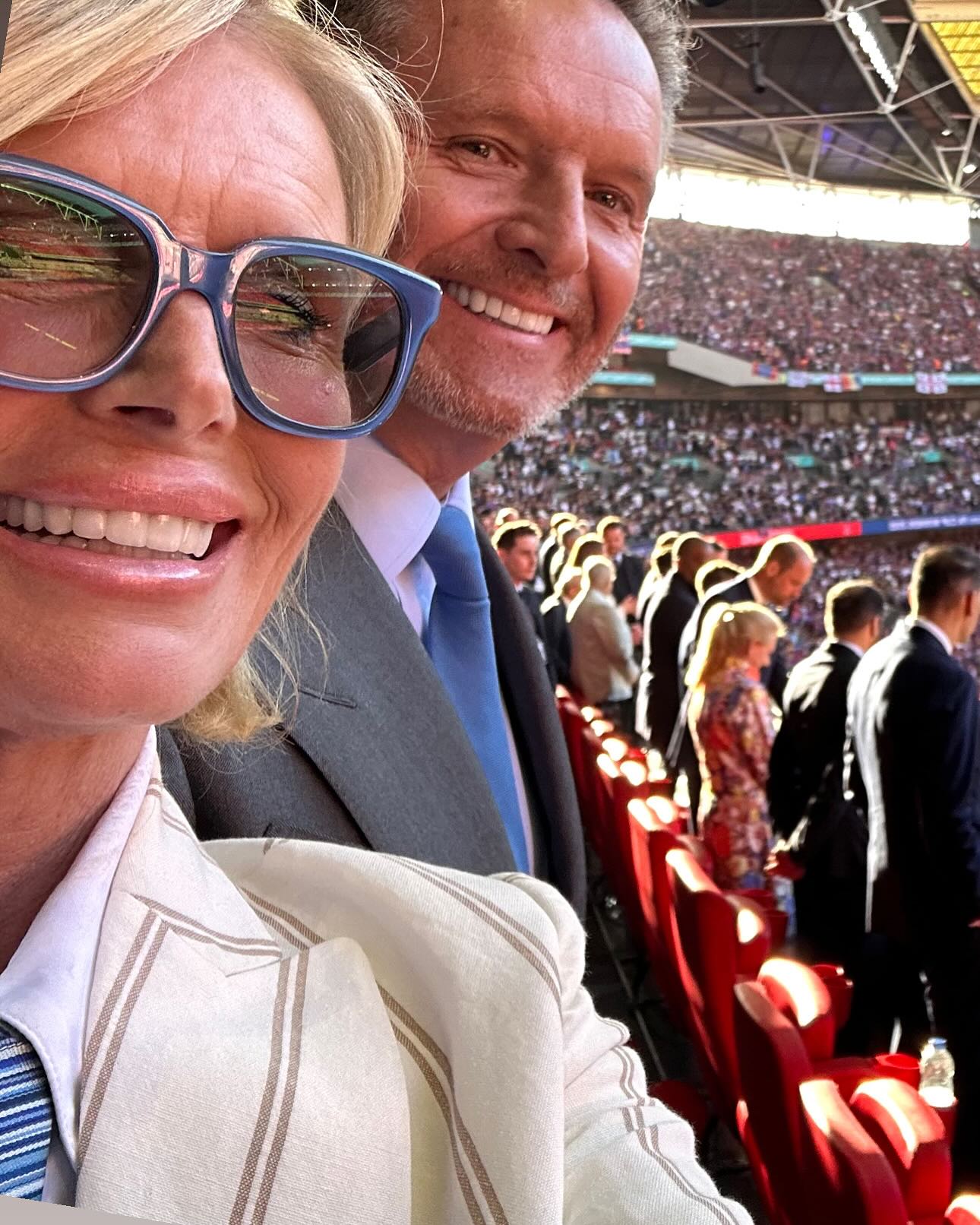 Roma Downey Shines at Wembley FA Cup Final