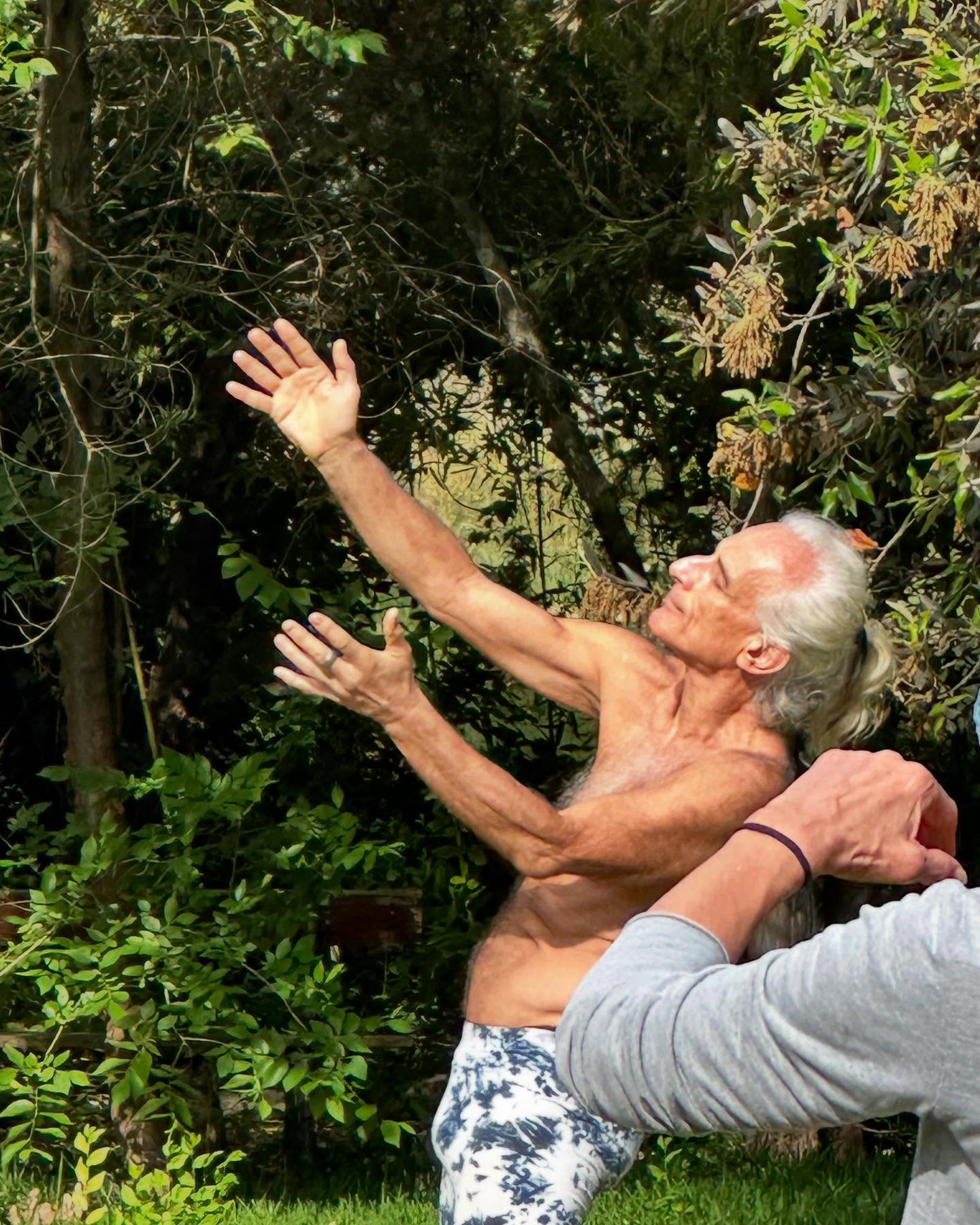 Romina Power Embraces Yoga In Salento