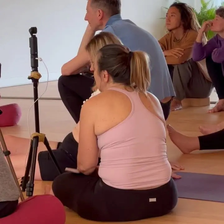 Romina Power Embraces Yoga With Simon Borg Olivier