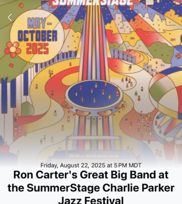 Ron Carter Announces Upcoming Performance Schedule