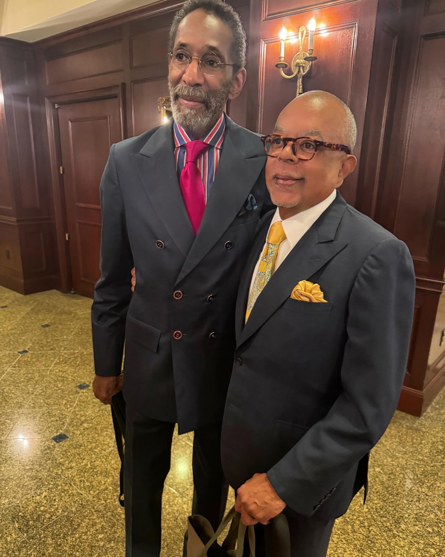 Ron Carter Encounters Scholar Henry Gates At Yale Commencement Jazz Legend Ron Carter Meets Acclaimed Scholar Henry Gates at Yale in an Unforeseen Twist!